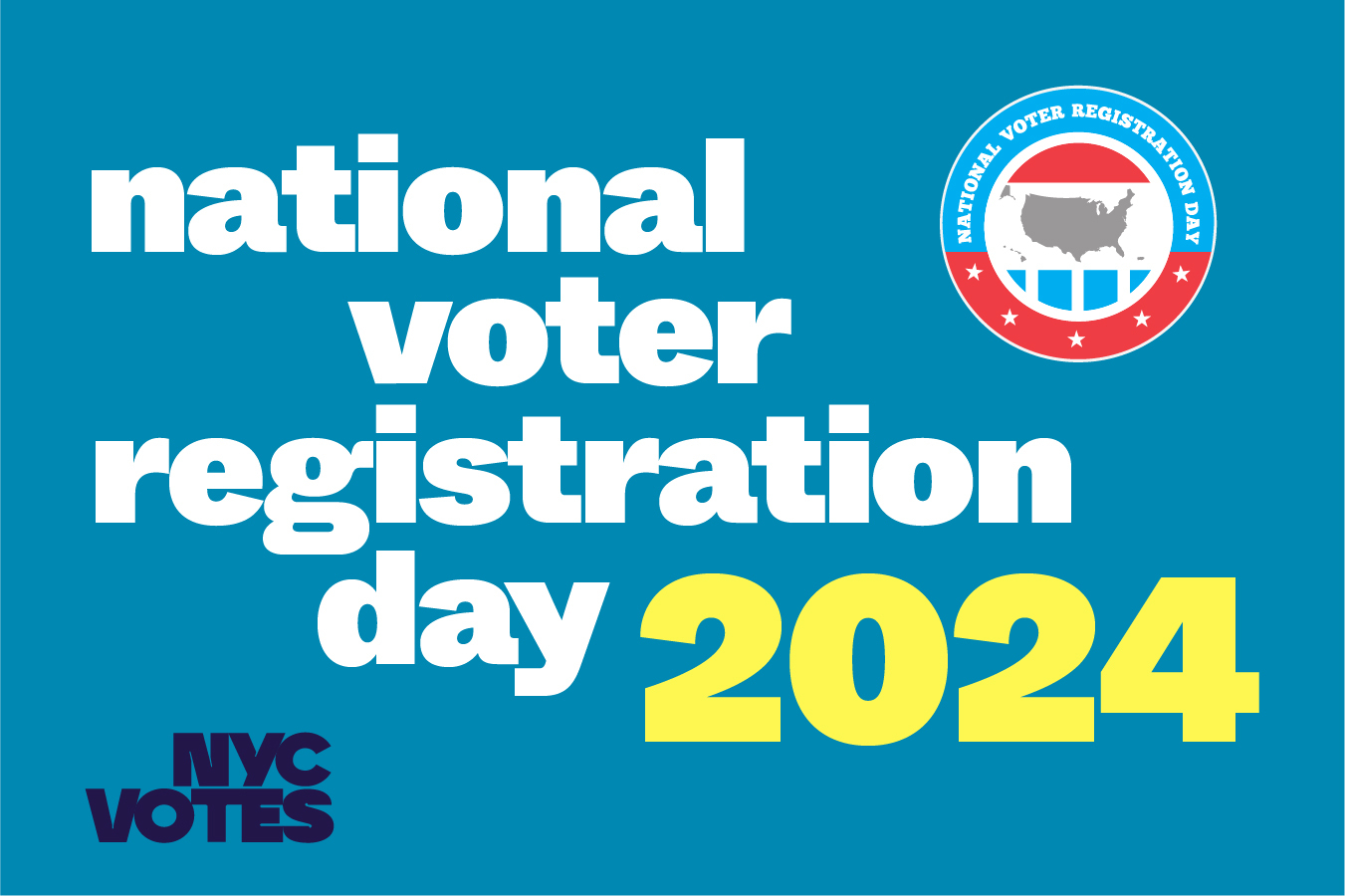 national voter registration day Sept 17